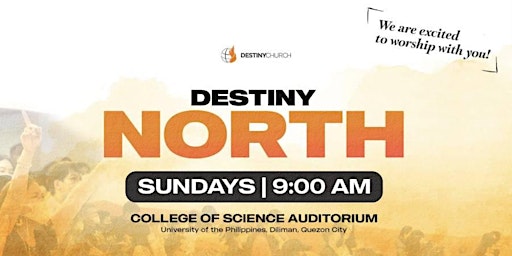 [Dec 4 - 9AM] Destiny North ONSITE Sunday Service