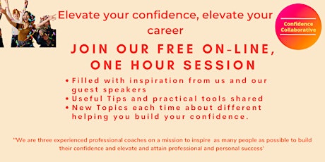 Elevate your confidence, elevate your career. Free online event