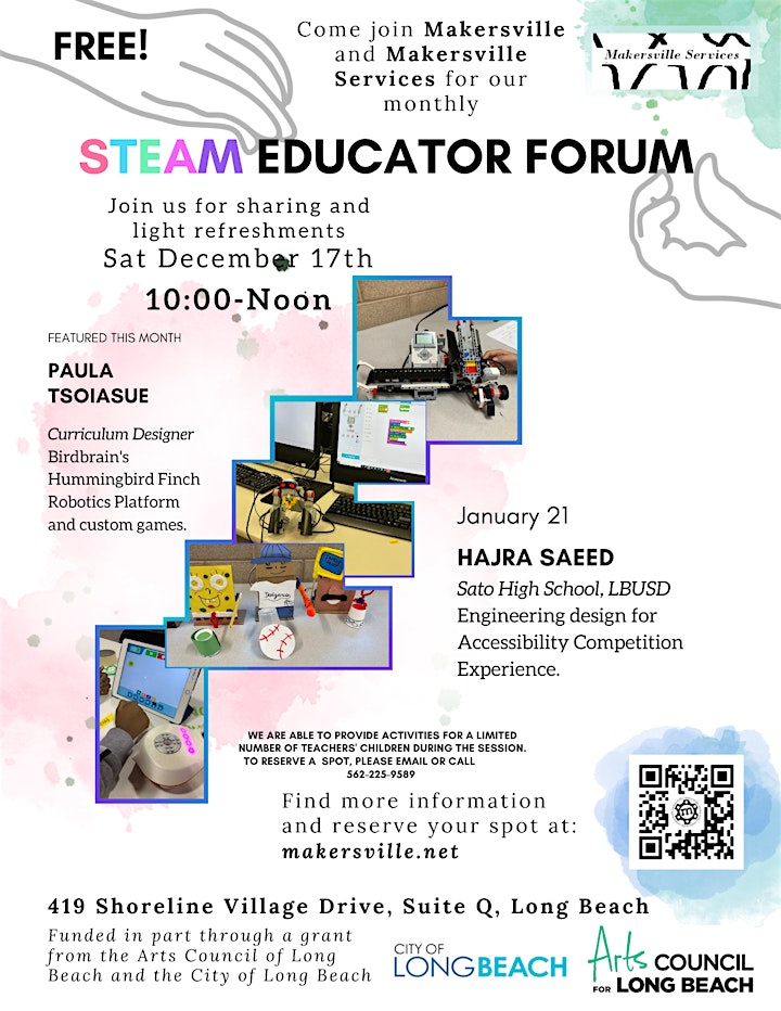 S.T.E.A.M. Educators Forum image