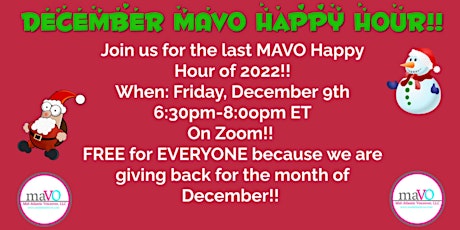 December MAVO Happy Hour