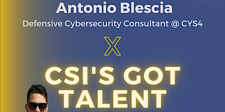 Antonio Blescia @CYS4 -Hedera - Yet Another IoC Scanner - CSI's Got Talent primary image