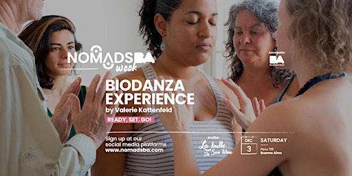 SAT 3 DIC | Biodanza Experience | Free class | Nomads Week