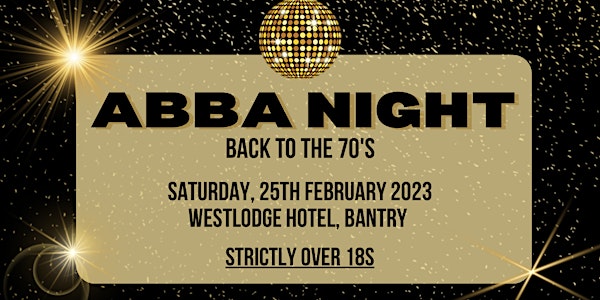 ABBA Night - Back to the 70's