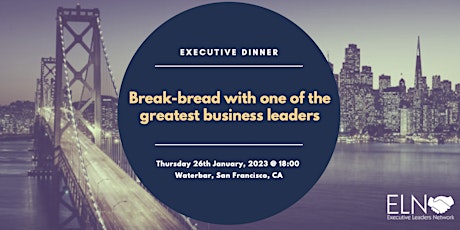 Break-bread with one of the greatest business leaders