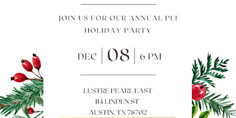 PLI Annual Holiday Party