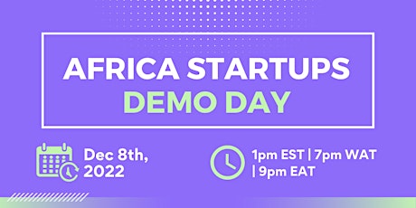 African Demo Day: Welcome to the future of investing!