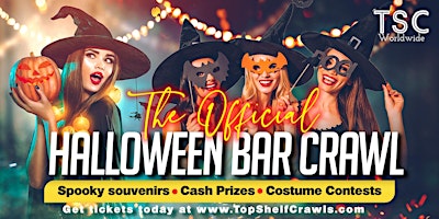 Imagem principal do evento The Official Halloween Bar Crawl - Greenville