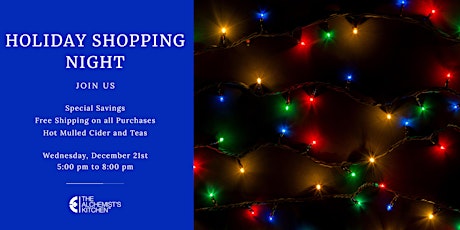Friends & Family Holiday Shopping Night