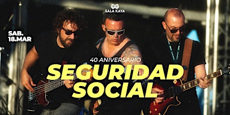 Concierto de Seguridad Social - Sala Kaya (Madrid)