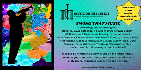 (Virtual) Swing That Music: MOTI's Musicians for Justice Benefit Concert