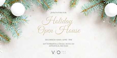 VIO Med Spa Annapolis Holiday Open House