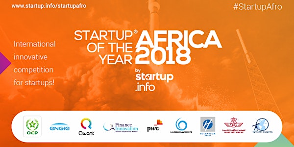 Startup Of The Year Africa 2018  / Startup Africaine de l'Année 2018 
