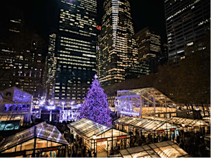 Christmas at Bryant Park and the New York Public Library