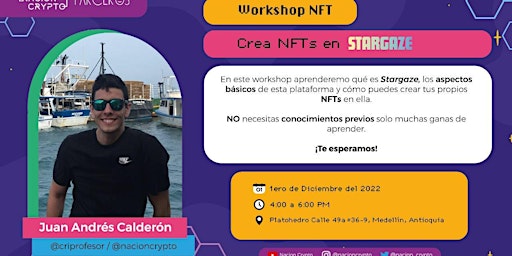 Crea NFTs en Stargaze | workshop