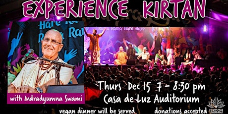 Experience Kirtan with the Traveling Monk
