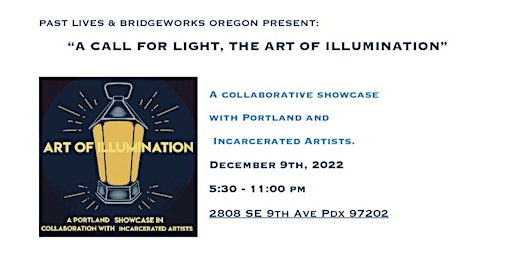 Art show featuring Incarcerated & Local Portland Artists