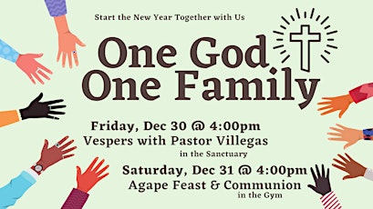 "One God, One Family" Spiritual Renewal Event