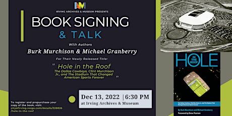 Hole in the Roof | Book Signing & Authors' Talk