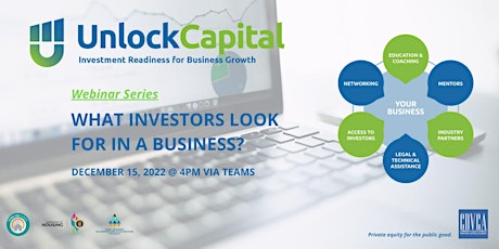 What Investors look for in a Business?  | Education & Recruitment Series