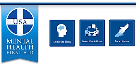 Hauptbild für Adult Mental Health First Aid (Virtual Training)