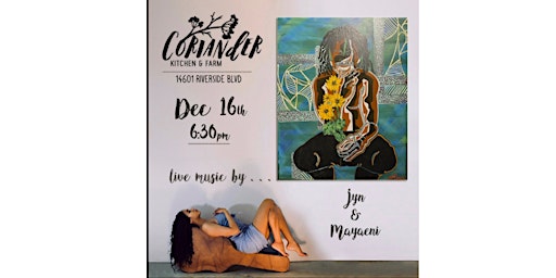 LIVE MUSIC: MAYAENA AND JYN!