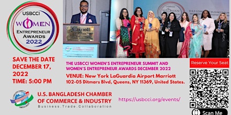 USBCCI Women's Entrepreneur Summit and Women’s Entrepreneur Awards 2022