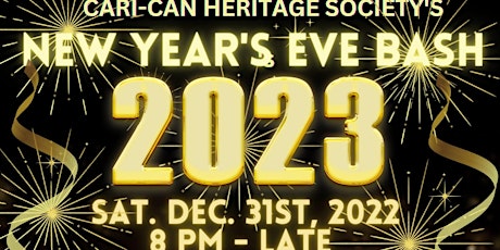 CARI-CAN HERITAGE SOCIETY'S NEW YEAR'S EVE BASH 2023