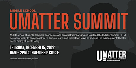 UMatter Middle School Summit primary image