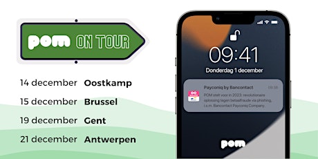 POM On Tour (Oostkamp): blik mee vooruit naar de betaalinnovaties van 2023
