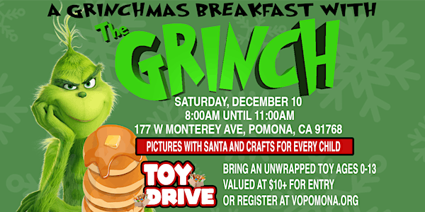 A GRINCHMAS BREAKFAST WITH THE GRINCH