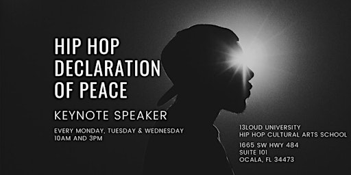 Hip Hop Declaration of Peace Keynote Speaker