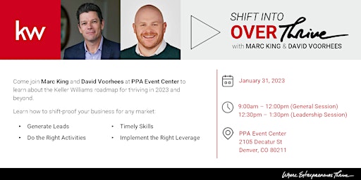 Shift Into Over Thrive with Marc King & David Voorhees