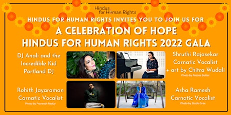 Celebration of Hope - Hindus for Human Rights 2022 Gala