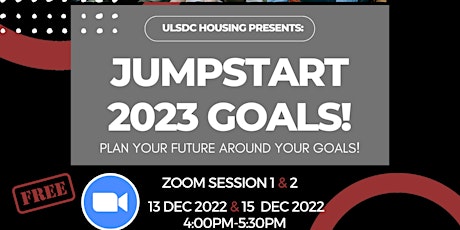 Jumpstart 2023 goals: Financial Literacy and Housing Workshop