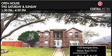 OPEN HOUSE THIS WEEKEND ** DESOTO, TX