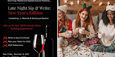 Late Night Sip & Write: "New Year’s Edition"
