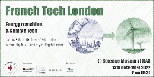 La FrenchTech London - Climate Tech End of Year Event