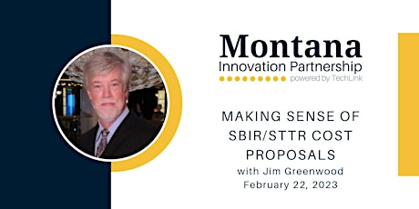 Making Sense of SBIR/STTR Cost Proposals with Jim Greenwood