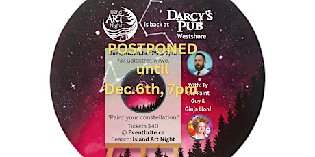 Island Art Night at Darcy's Pub - Westshore!