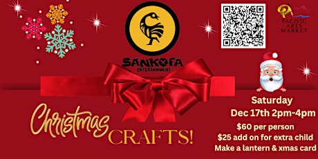 Sankofa's Christmas crafts, Lantern and card making