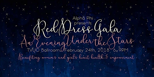 Alpha Phi's Red Dress Gala: An Evening Under the Stars