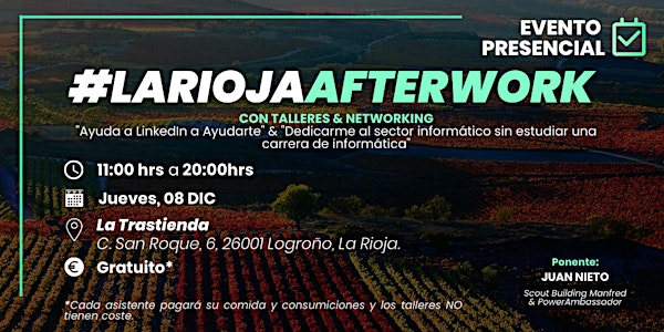 #POWERAFTERWORK  - Presencial LA RIOJA