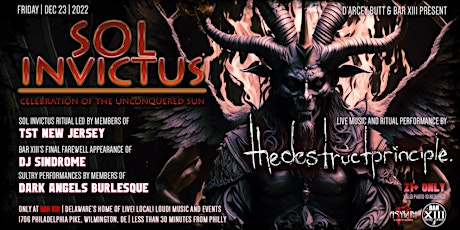 Sol Invictus Celebration - Live Music, Burlesque, DJs, and Ritual