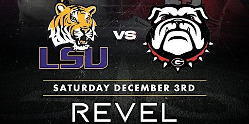 OFFICIAL SEC CHAMPIONSHIP AFTERPARTY THIS SATURDAY at REVEL!