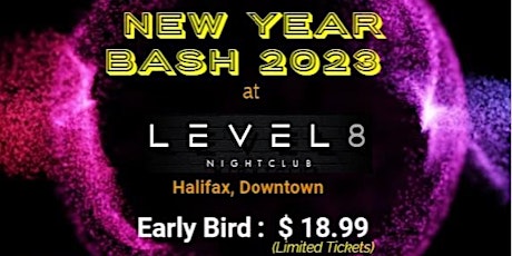 New Year Bash 2023 - Halifax Downtown