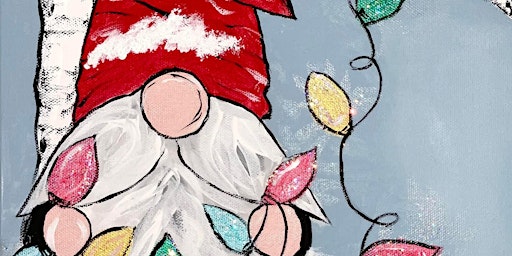 The Swervy Easel paints Gnome for the Holidays 12/10 3pm
