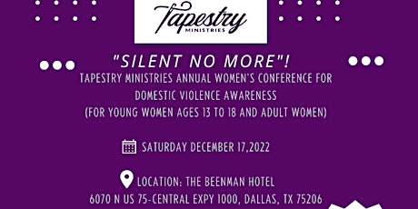 2022 Tapestry Ministries Women Conference Registration