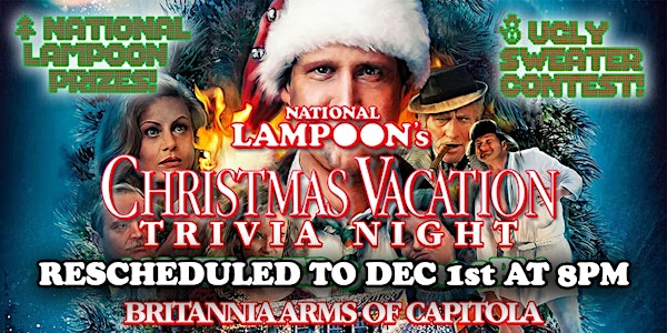 National Lampoon's Christmas Vacation Trivia Night & Ugly Sweater Party!