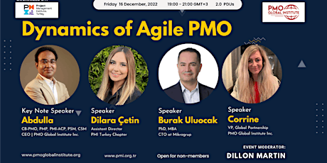 ‘Dynamics of Agile PMO’ Event at PMI Türkiye Chapter