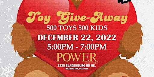 BUILDOURCITYDC & HEART OF THE CITY CANDLES 500 KIDS 500 TOYS GIVEAWAY
